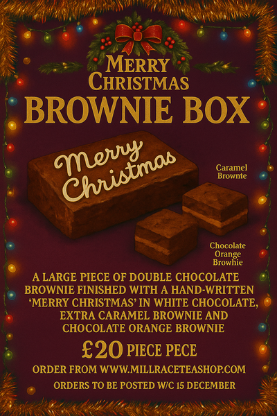Merry Christmas Brownie Box